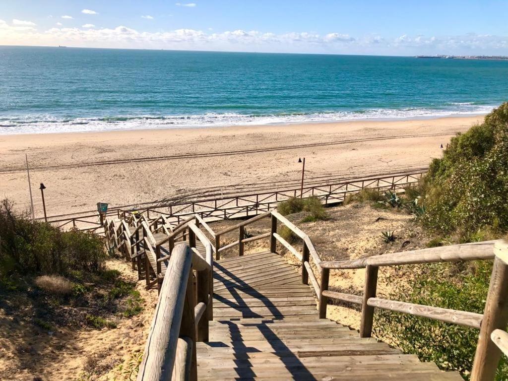 Gatu Premium Atico Sotavento Playa, Parking, Terraza, Piscinas, Wifi Y Aire Acc , " Preferente Mayores De 25 Anos Y Familias " El Puerto de Santa María Zewnętrze zdjęcie